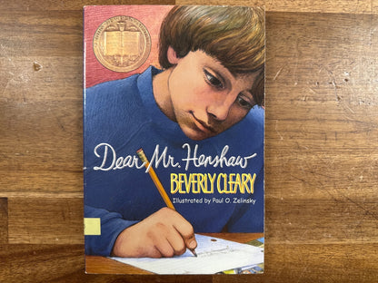 Dear Mr. Henshaw by Beverly Cleary Newbery Medal Paperback
