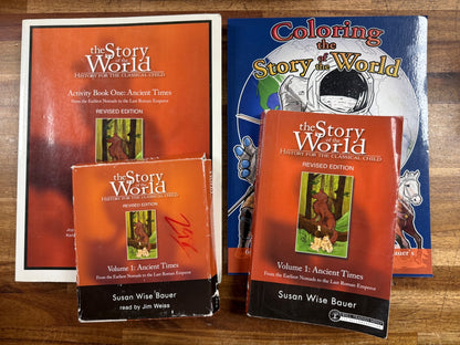 Story of the World Vol 1 Bundle: Book, CD, Activity, Coloring