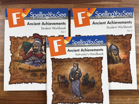 Spelling You See Level F Ancient Achievements Complete Set
