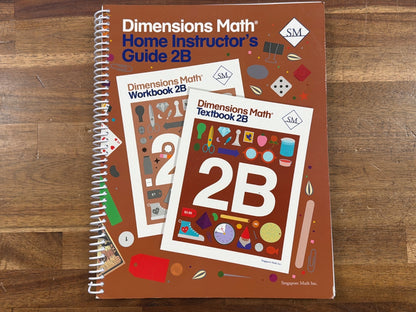 Dimensions Math Home Instructor's Guide 2B Singapore Math
