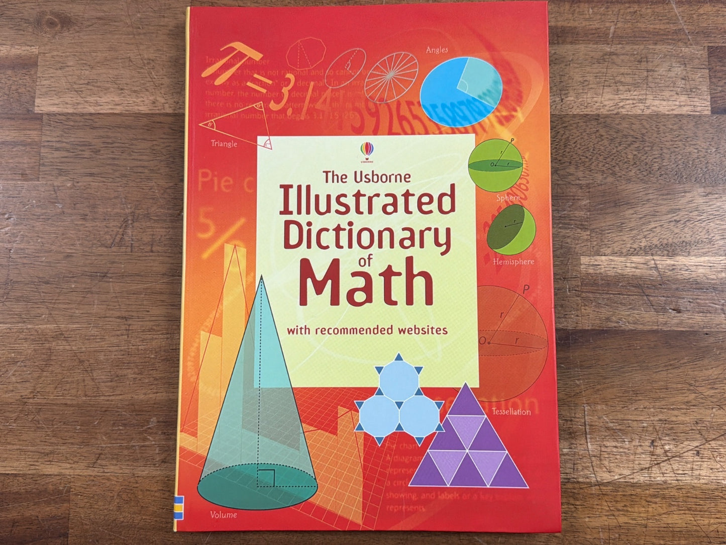 The Usborne Illustrated Dictionary of Math Reference Book
