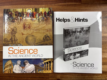Berean Builders Science in the Ancient World Text & Helps Set — front cover