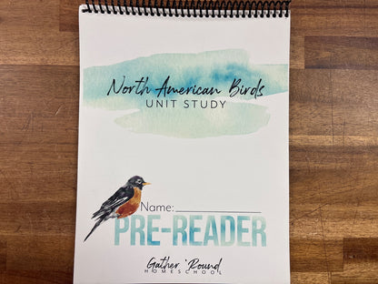 Gather 'Round Homeschool North American Birds Unit Study Pre-Read
