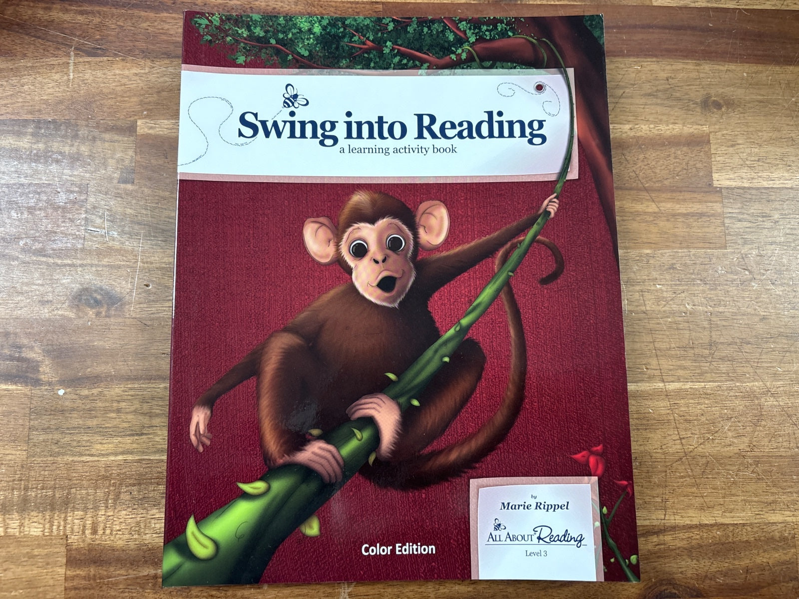 All About Reading Level 3 Swing Into Reading Color Ed. — front cover