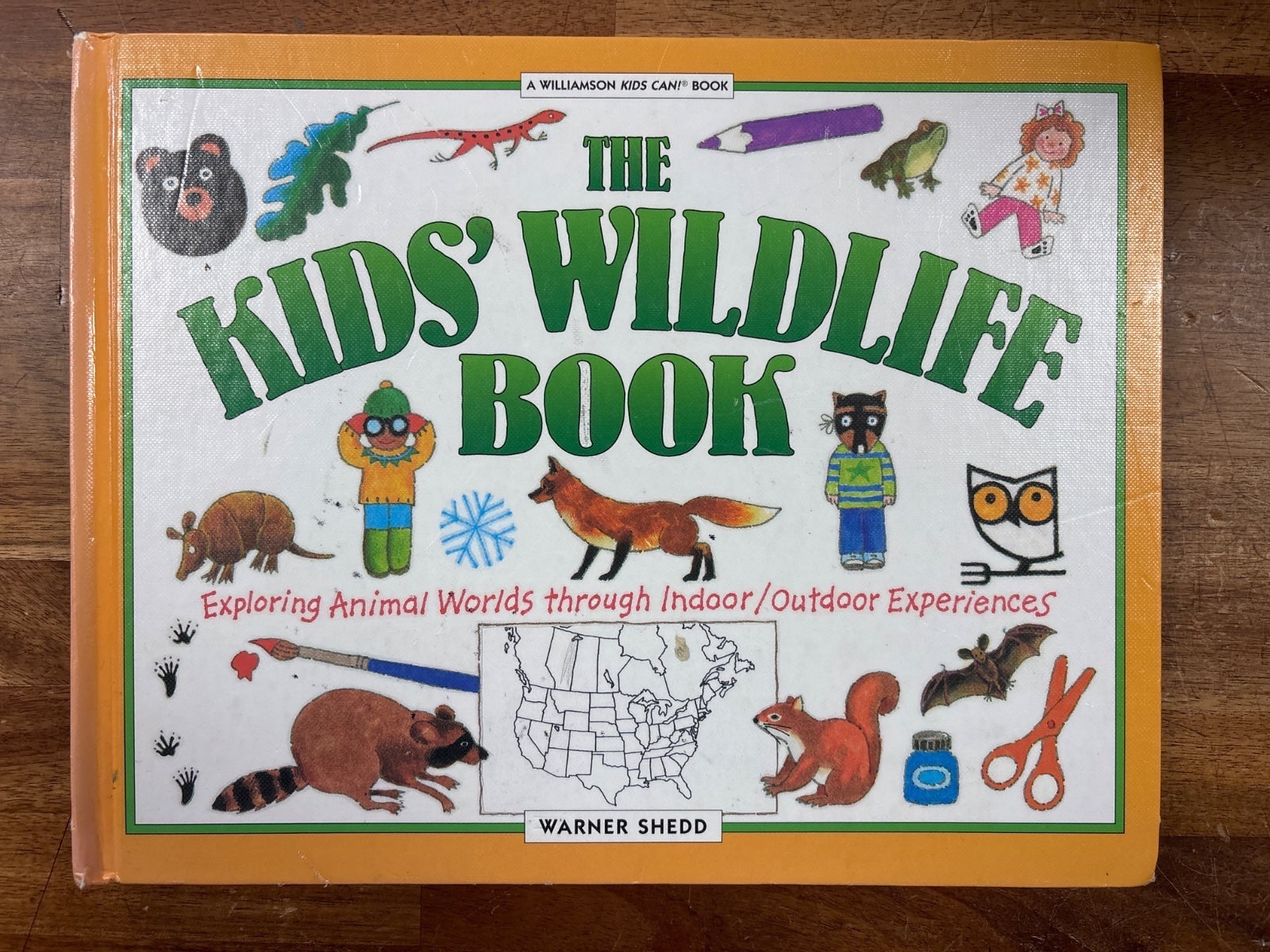 The Kids' Wildlife Book by Warner Shedd - Homeschool — front cover