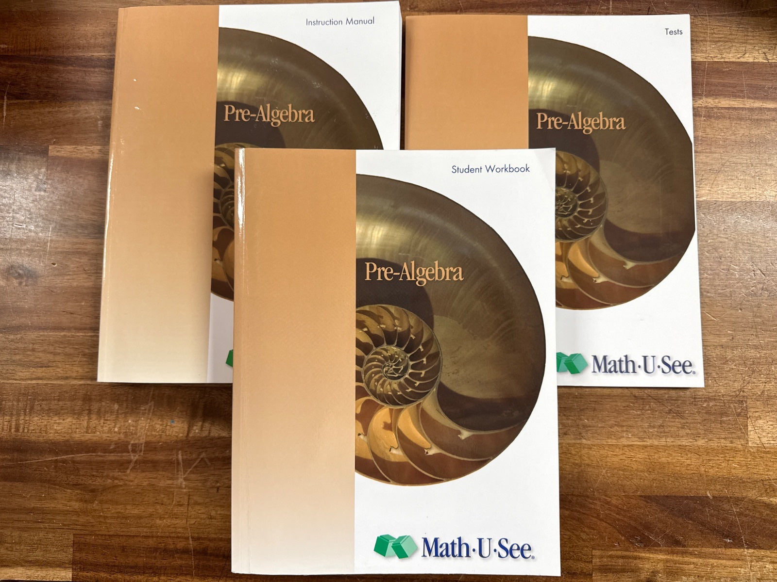 Math-U-See Pre-Algebra Set: Instruction, Tests, Workbook