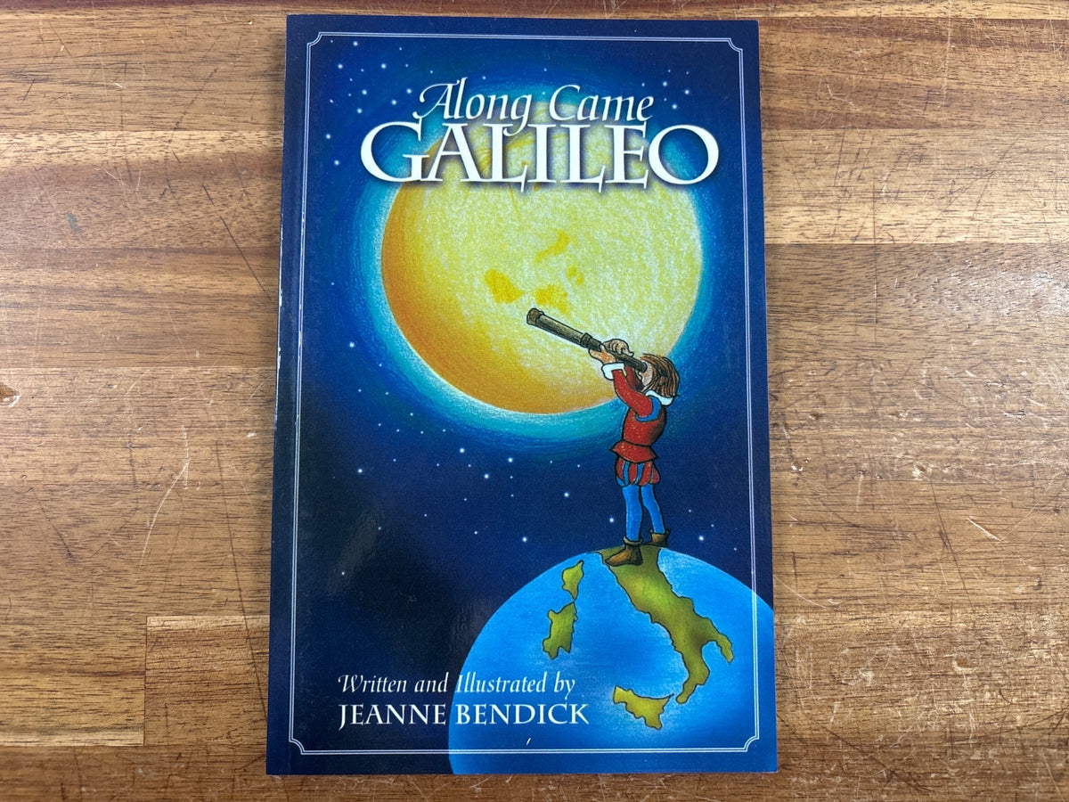 Along Came Galileo by Jeanne Bendick Biography Paperback — front cover