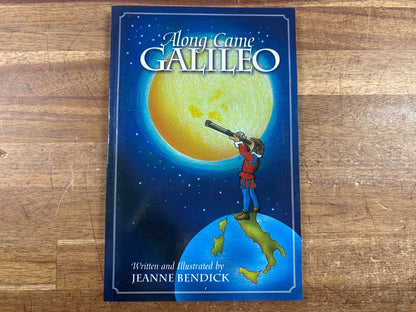 Along Came Galileo by Jeanne Bendick Biography Paperback — front cover