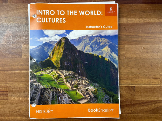 BookShark Intro to the World: Cultures K Instructor's Guide
