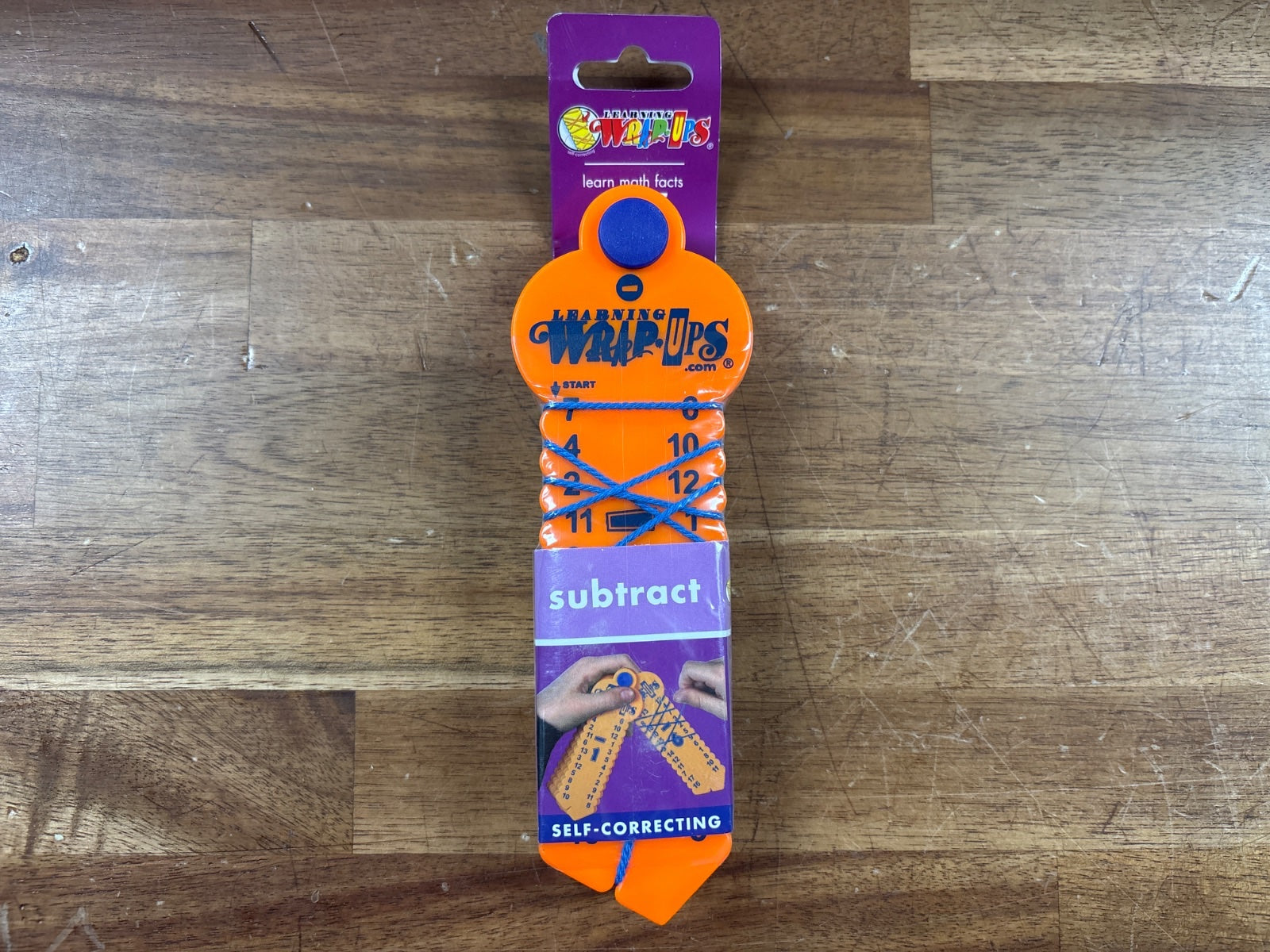 Learning Wrap-Ups Subtract Self-Correcting Math Keys — front cover