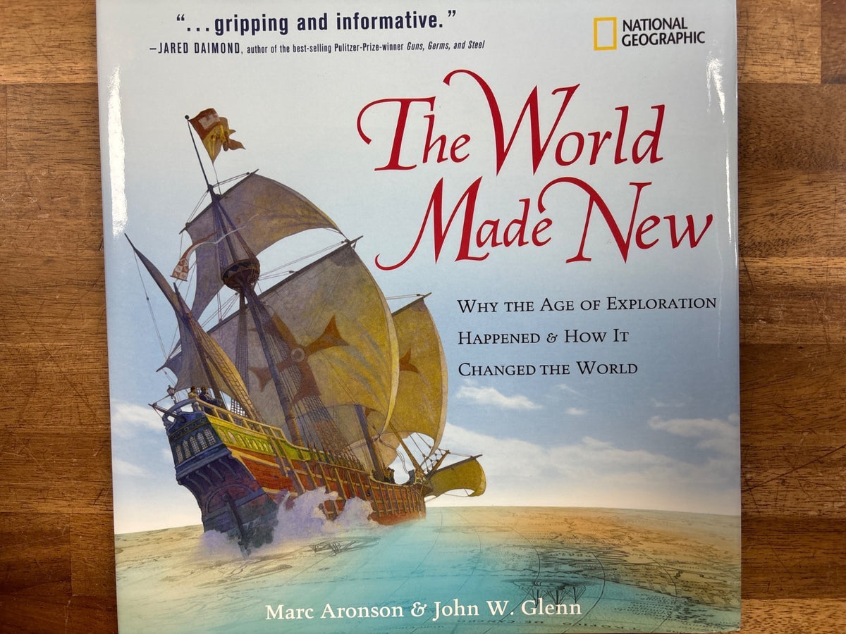 The World Made New: Age of Exploration by Aronson & Glenn — front cover