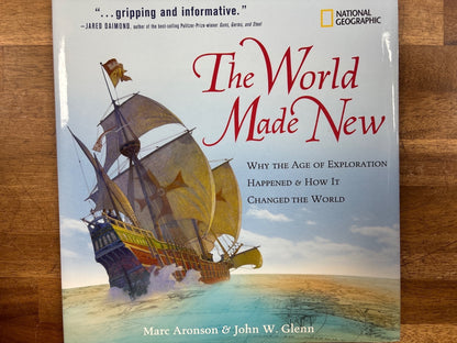 The World Made New: Age of Exploration by Aronson & Glenn — front cover