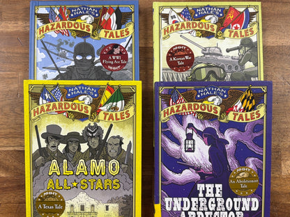 Nathan Hale's Hazardous Tales 4-Book Set Hardcover