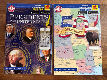 Reading Discovery Video Fact Books: Presidents & 50 States Set — front cover