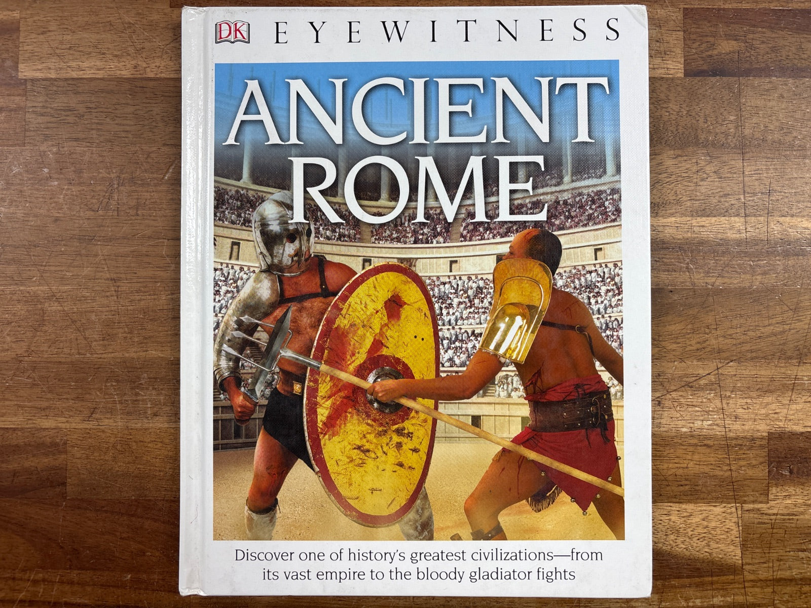 DK Eyewitness Ancient Rome Hardcover Book