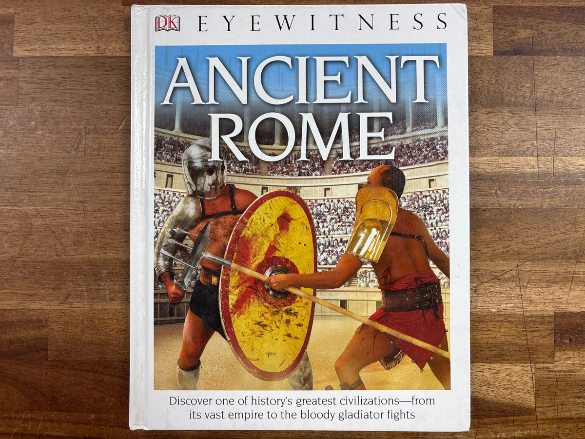 DK Eyewitness Ancient Rome Hardcover Book
