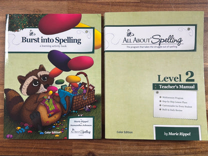 All About Spelling Level 2 Teacher's Manual & Activity Book