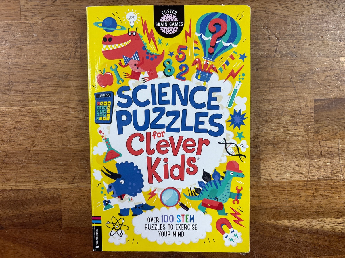 Buster Brain Games Science Puzzles for Clever Kids STEM