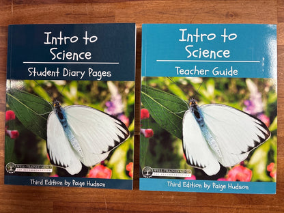 Intro to Science 3rd Ed Student Diary Pages & Teacher Guide Set — front cover