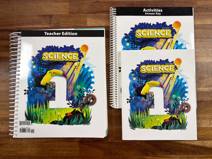 BJU Press Science 1 Teacher Edition (4th Ed) Set