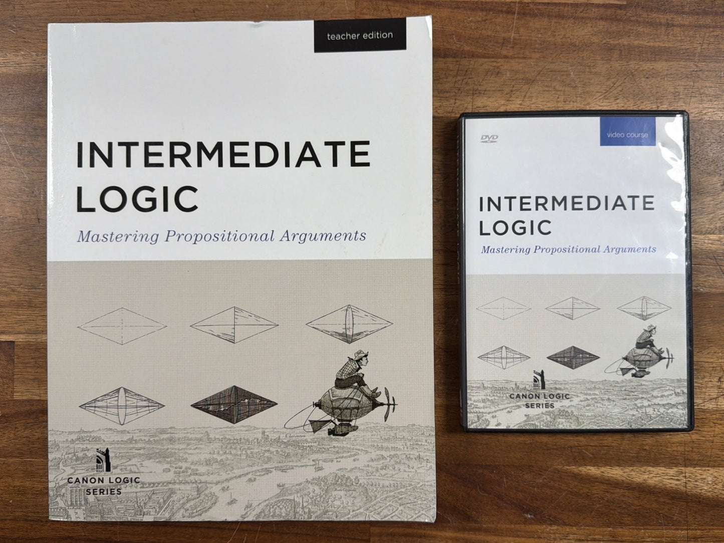 Canon Press Intermediate Logic Teacher Edition & DVD Set