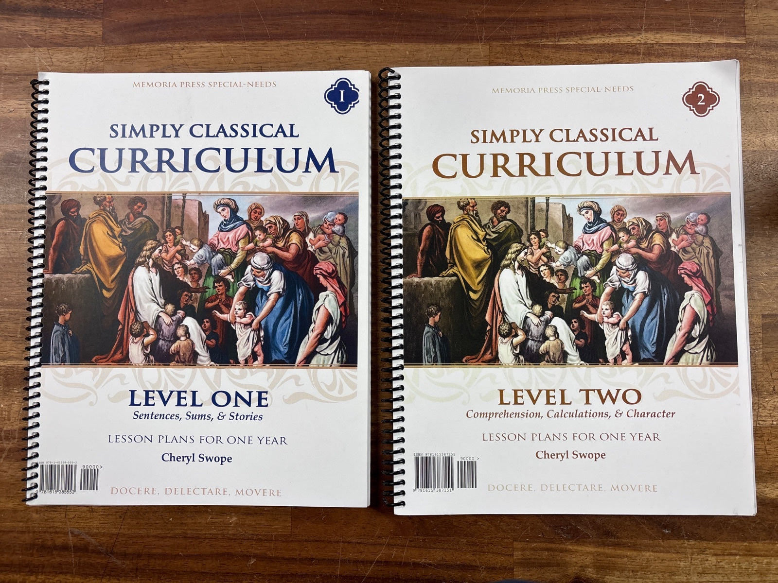 Simply Classical Curriculum Level 1 & 2 Lesson Plans Set