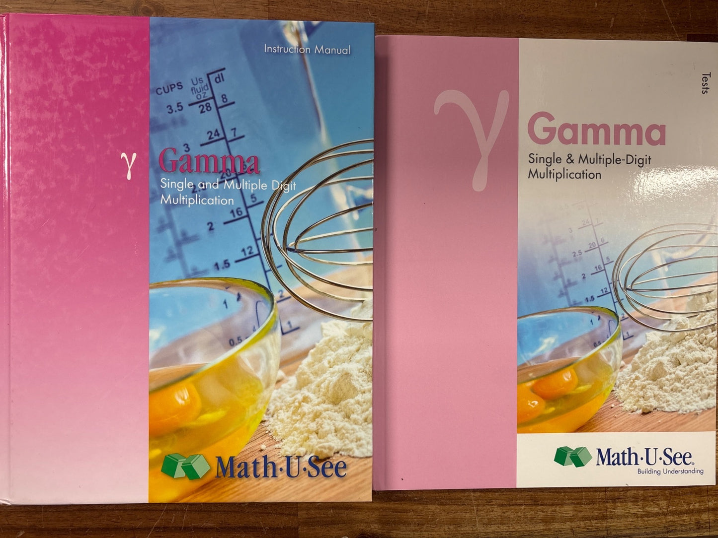 Math-U-See Gamma Instruction Manual & Tests Set