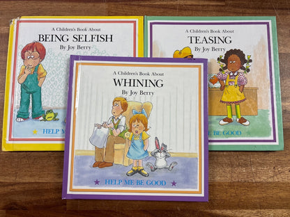 Joy Berry Help Me Be Good Set: Selfish, Teasing, Whining — front cover