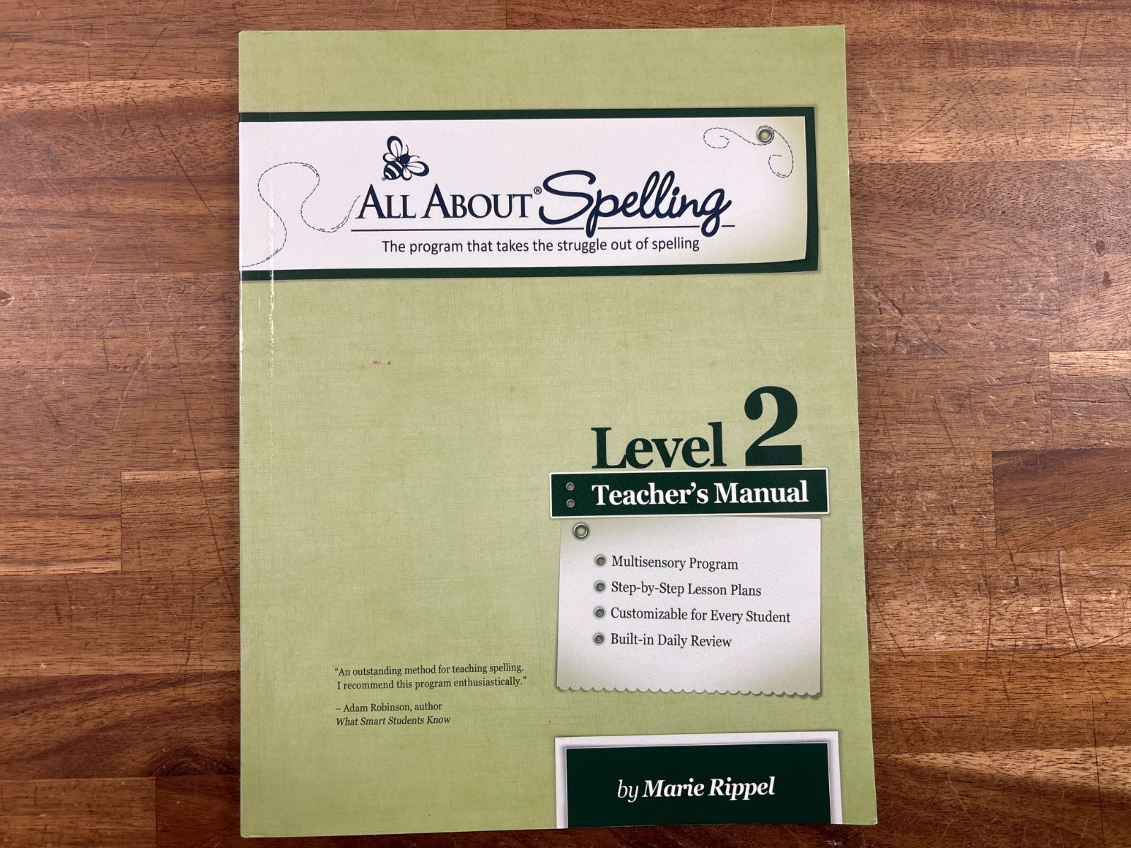All About Spelling Level 2 Teacher's Manual by Marie Rippel