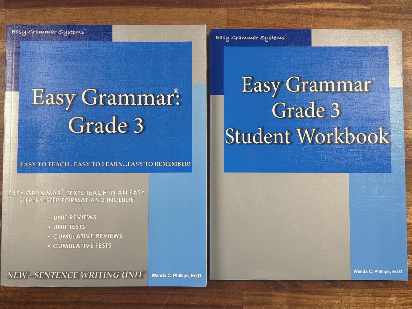 Easy Grammar Grade 3 Teacher Text & Student Workbook Set