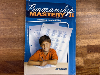 Abeka Penmanship Mastery II Grade 5 Fourth Edition