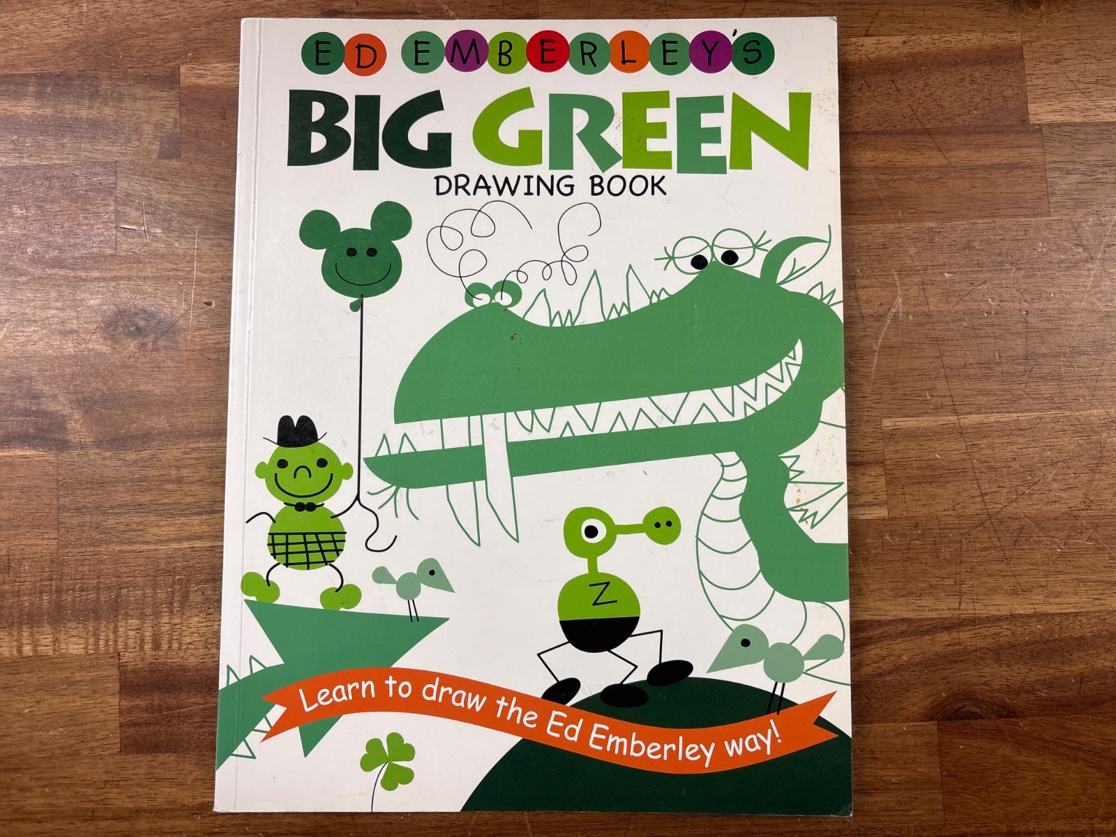 Ed Emberley's Big Green Drawing Book - Learn to Draw — front cover