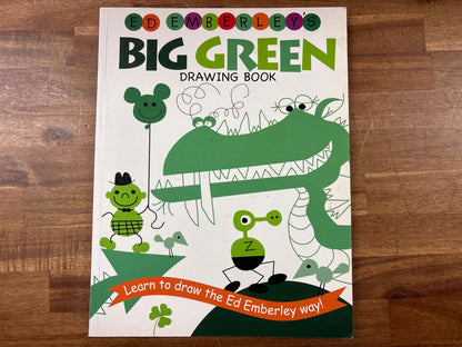 Ed Emberley's Big Green Drawing Book - Learn to Draw — front cover