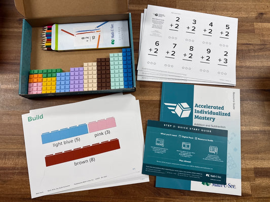 Math-U-See Accelerated Individualized Mastery Addition Subtractio