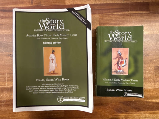 Story of the World Vol 3 Text & Activity Book Set, Rev Ed — front cover