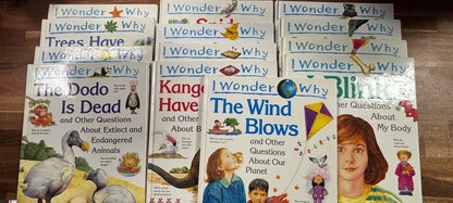 I Wonder Why Series 13-Book Set Kingfisher Nonfiction Lot — front cover