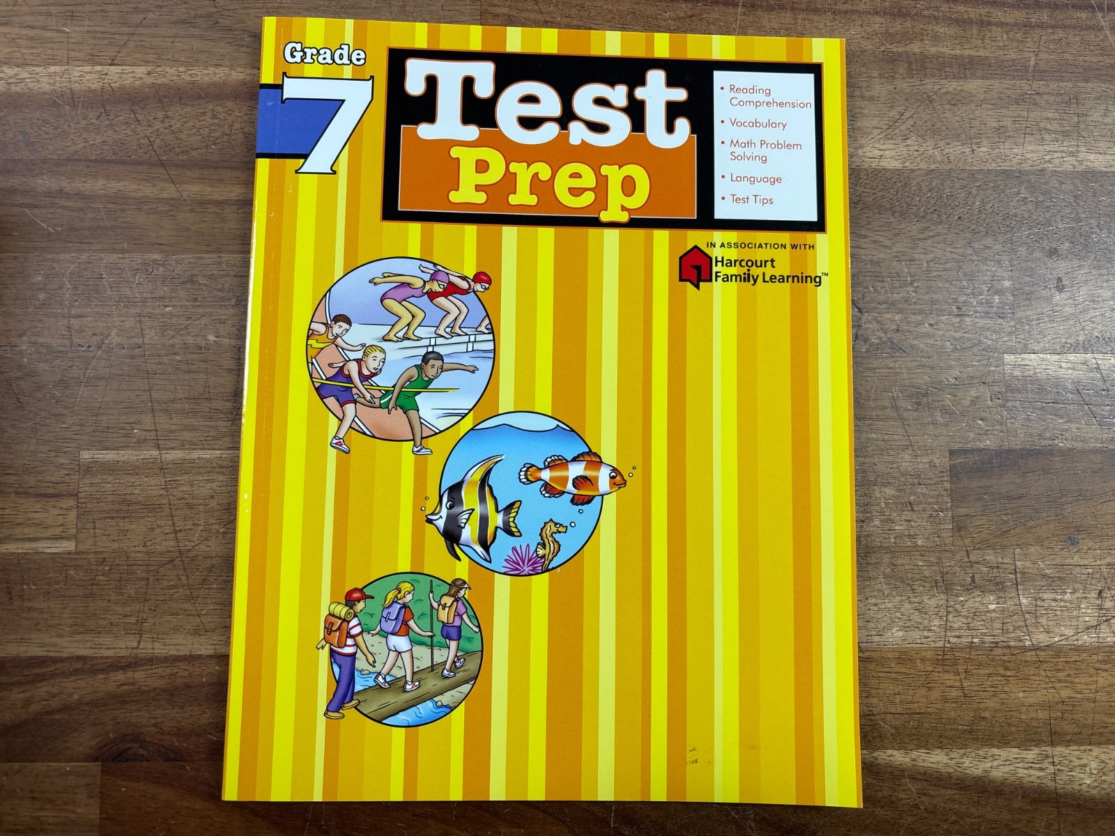 Flash Kids Test Prep Grade 7 Workbook — front cover