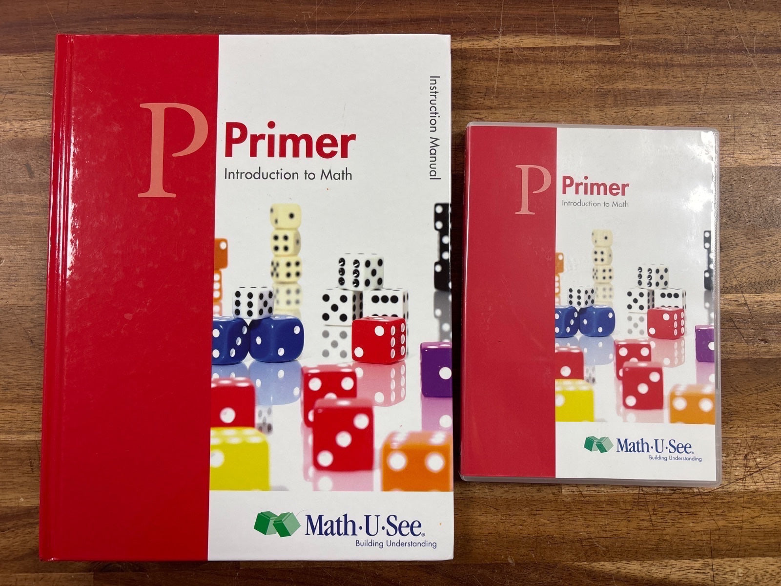 Math-U-See Primer Instruction Manual & DVD Set — front cover