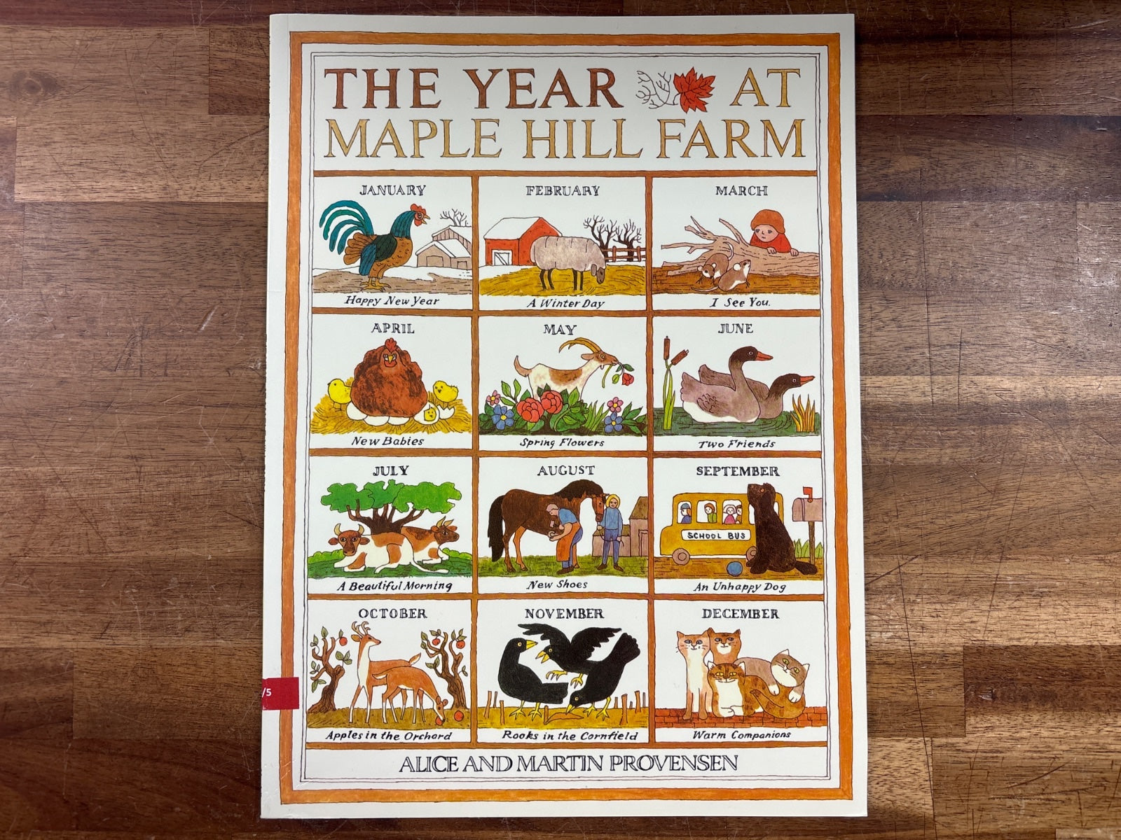 The Year at Maple Hill Farm by Alice & Martin Provensen PB