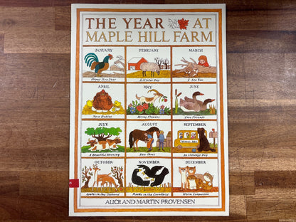 The Year at Maple Hill Farm by Alice & Martin Provensen PB