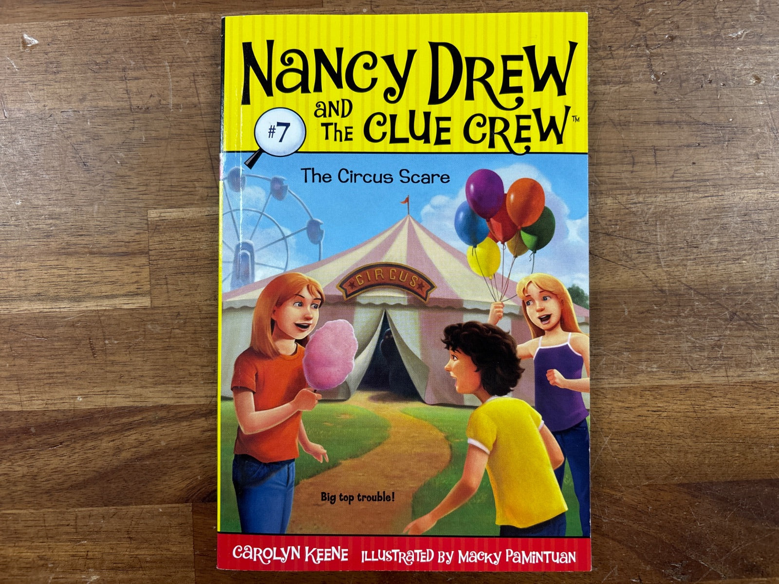 Nancy Drew and the Clue Crew #7: the Circus Scare