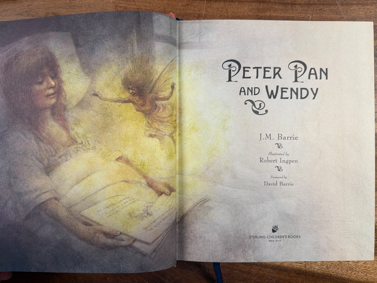 Peter Pan and Wendy J.M. Barrie Illustrated Ingpen Edition