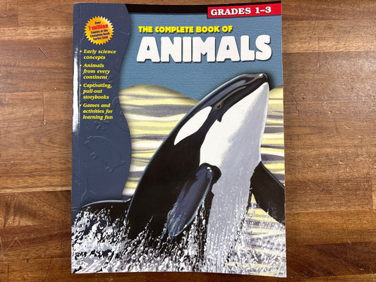 The Complete Book of Animals Grades 1-3 Carson-Dellosa
