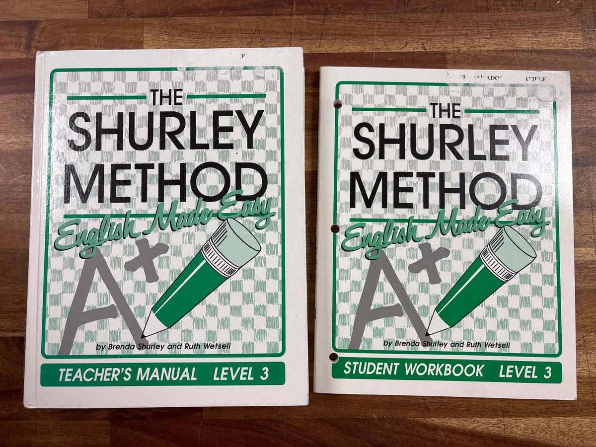 Shurley Method English Made Easy Level 3 Teacher & Student Set — front cover