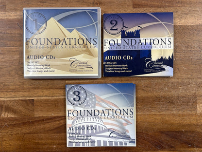 Classical Conversations Foundations Audio CDs Cycles 1-3