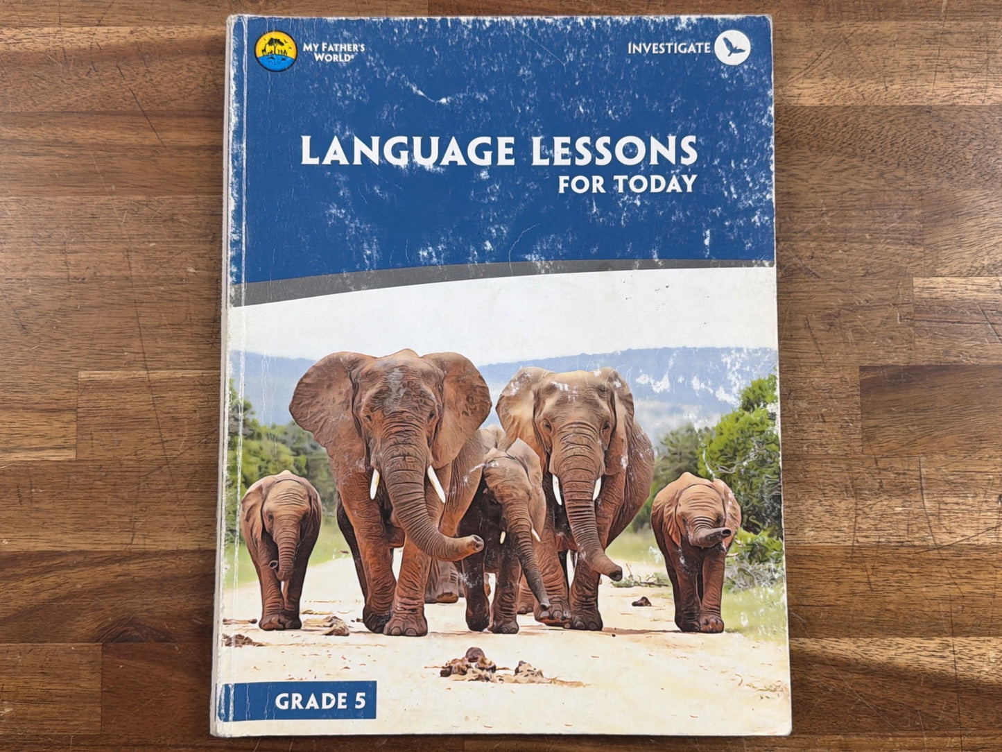 My Father's World Language Lessons for Today Grade 5