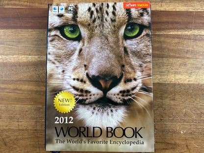 World Book 2012 Encyclopedia Software - PC/Mac New Edition