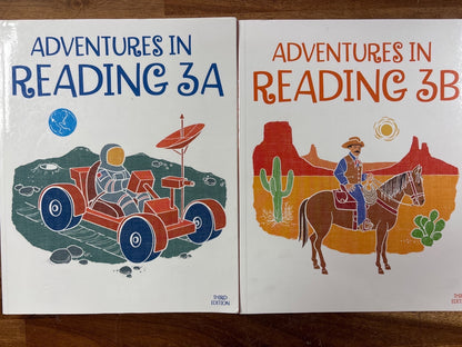 BJU Press Adventures in Reading 3A & 3B Third Edition