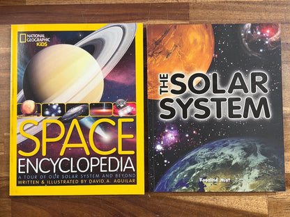 Space Encyclopedia & the Solar System Reference Book Set
