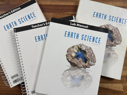 BJU Press Earth Science 4th Edition Homeschool Kit